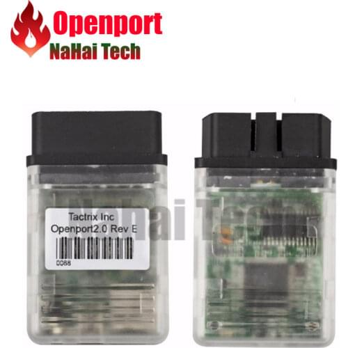 Openport 2.0 J2534 ECU Flash Chip Tuning Interface Taxtrix Open port 2.0 ECUFLASH With Full Software New PCB Golden Pin Adapter