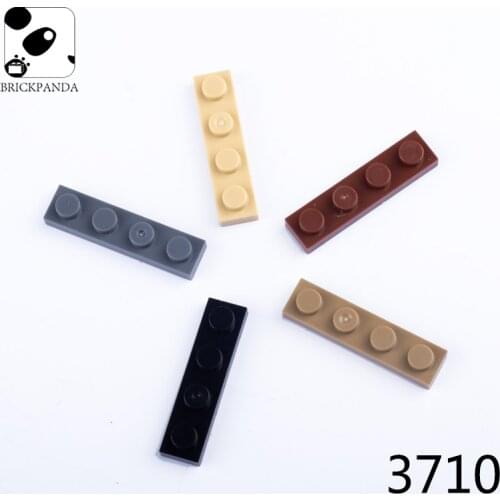 City Assembles Particles 1x4 Building Blocks Parts DIY Electric Educational Bricks Accessories Kids Toys Compatible with 3710