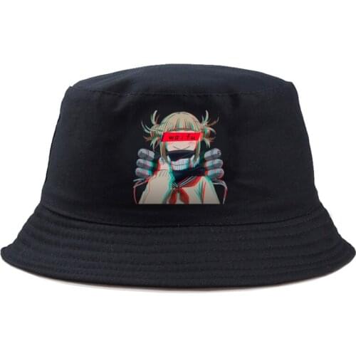 My Hero Academia Bucket Hat Unisex fashion Japan Anime Sun HatCasual Foldable Fisherman Hats Panama Hats Sunscreen Beach Style