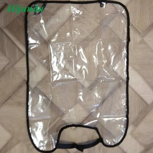 Transparent plastic car seat car rear protector car baby anti-kick cover accessories FOR Chery Geely Vision SC7 MK CK Cross