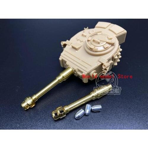 Q Edition Tiger I Metal Barrel Shell for Meng WWT-001 German Heavy Tank Model