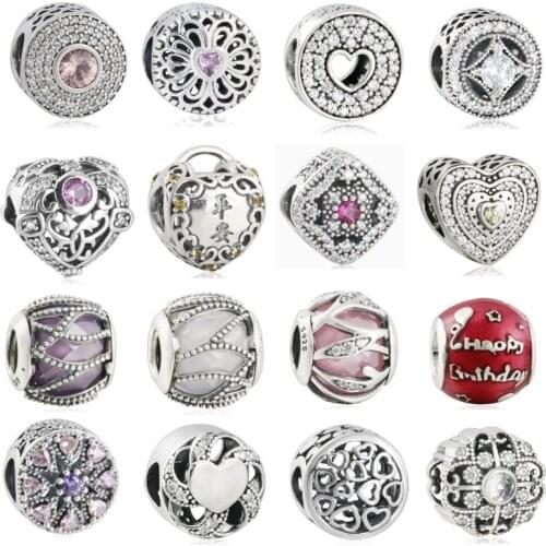 Memnon Autumn collection Silver Love Friendship Charms 925 sterling silver hearts charm fine jewelry fit beads bracelet Diy