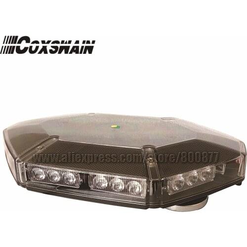 LED Mini lightbar, 30pc Gen3 1W LED, Powered by Cigarette lighter, Magnetic install VS-950B