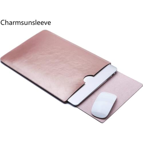 Charmsunsleeve For Lenovo ThinkPad T490s 14" Laptop Ultra-thin Pouch Cover,Microfiber Leather Laptop Sleeve Case