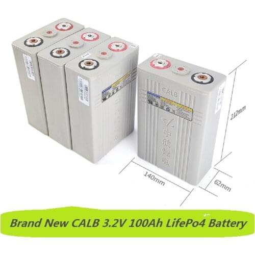 2021 NEW 3.2V 100Ah CALB LifePo4 Cells Solar RV DIY Battery Pack EU US No Tariff Quick Shipping