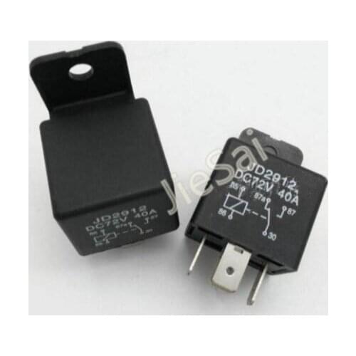 1 NO 1 NC Waterproof Automotive Relay 60V 72v 5pin/ 4pin 40A Car Relay With Copper Terminal Auto Relay