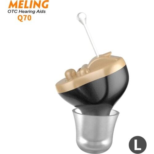 Q70 ITC Hearing Amplifiers Sound Amplifiers to Aid and Assist Hearing with Digital Noise Reduction for Adults and Seniors