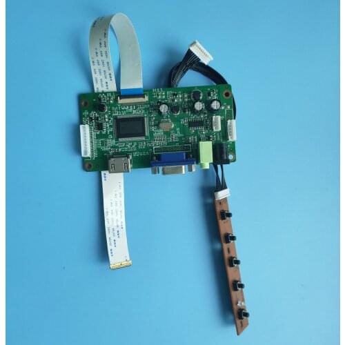 For NV156FHM-T04 DIY DRIVER 40Pin LCD EDP KIT VGA 15.6" Controller board SCREEN display 1920X1080 monitor