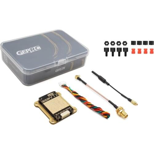 GEPRC RAD VTX 5.8G 1.6W 40CH PITMode 25mW 200mW 600mW 1600mW Adjustable Video Transmitter 30X30mm 2-8S for FPV Long Range Drones