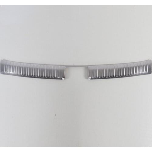 Chrome Abs Plastic Built-In Bumper Foot Plate/Guard Plate For Car Protection Accessories