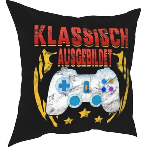 Gamer Gift Pillows Coverage Decor Video Game Gaming Controller Pillows Case Coverage House zipper 45X45cm