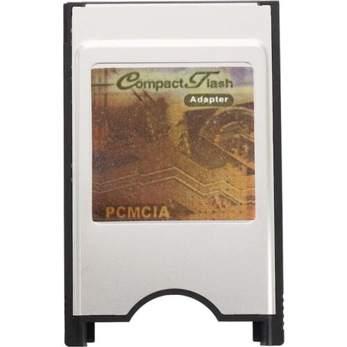 PCMCIA Compact Flash CF Card Reader Adapter for Laptop