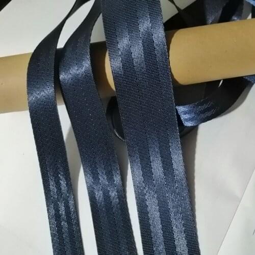 20 yards 20-38mm Royalblue Nylon Seat Safety Belt Heavy Webbing Strap DIY Manual Child Safety Seat Backpack Pet Belt Material