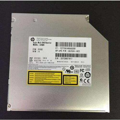 New 12.7mm GT80N SATA DVD Burner Drive For Dell Inspiron 17R 5720 7720 Laptop 12.7mm SATA Internal Slim Drive
