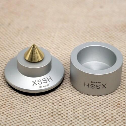 4pcs/8pcs upgrade XSSH Audiophile shock spikes spring damping pad HIFI Stand Feet speaker spike audio CD amplifier foot pad