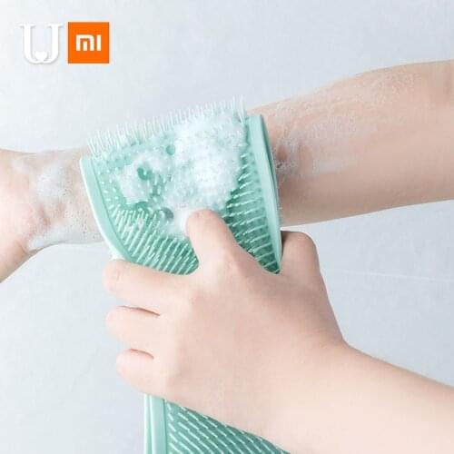 Xiaomi Jordan&Judy Silicone bath towel Double-sided bath soft bristles fast foaming environmentally friendly material