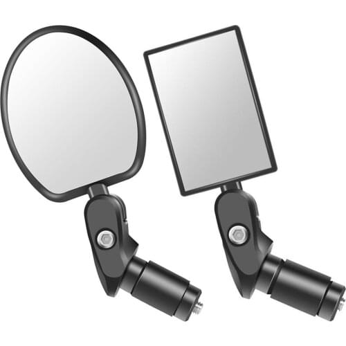 Bicycle Bar End Mirror 360 Rotating MTB Mountain Bike Rearview Rear View Mirror Cycling Accessories