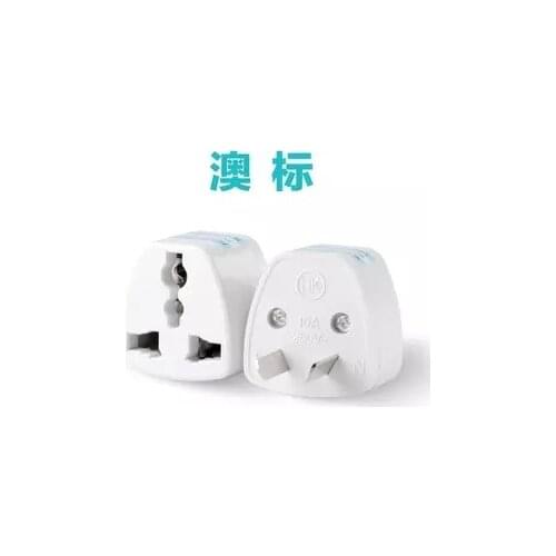 High quality New 100 Pcs / Lot Universal EU US AU to AU AC Travel Power Plug Charger Adapter Converter Travel Adaptors