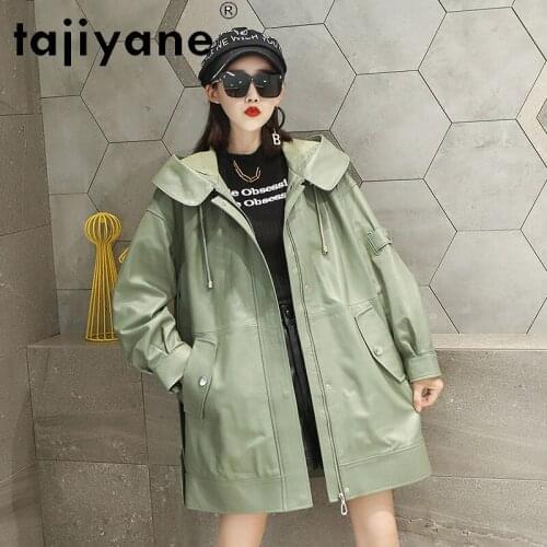 2021 Women Spring Korean Autumn Clothes Woman Genuine Sheepskin Jackets High Quality Female Coats Mujer Chaqueta TN1765