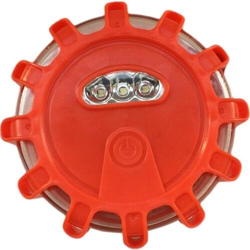 Emergency Roadside Safety Light IP44 Road Flares Rescue Light LED Strobe Warning Light Flashlights Car Beacon Lamps