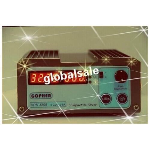 FREE SHIPPING CPS-3205 Compact Mini Variable Adjustable DC Power Supply 0-32V 0-5A AC110-240V