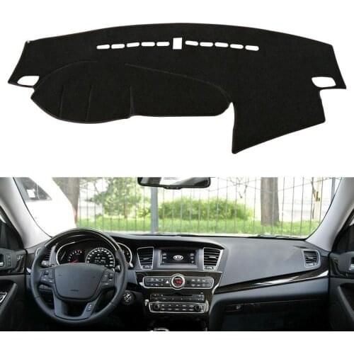 Dashboard Cover Sun Shade Non-slip Dash Mat Pad Carpet Car Stickers Accessories For Kia Cadenza K7 2010 2011 2012 2013 2014-2016