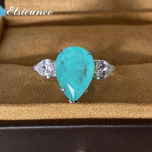 ELSIEUNEE Women's Silver Rings