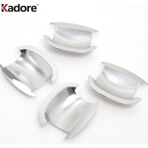 For Volkwagen Golf 6 Mk6 2009 2010 2011 2012 2013 2014 2015 Chrome Door Handle Bowl Cover Trim Exterior Accessories Sticker