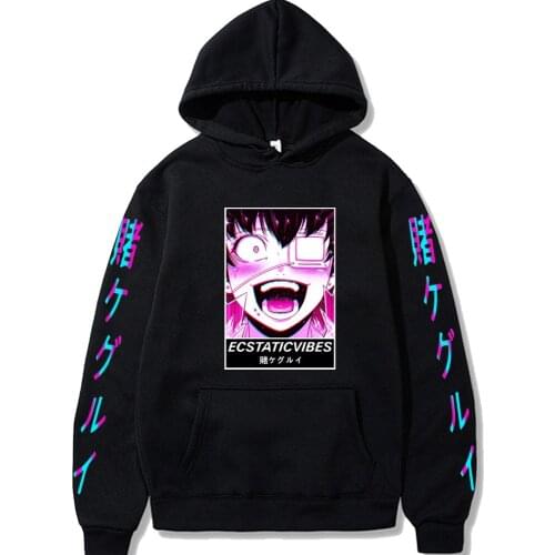 2021 Anime Kakegurui Cosplay Jackets Clothes Streetwear Men Hoodies Sweatshirts Hat Clothing Tops