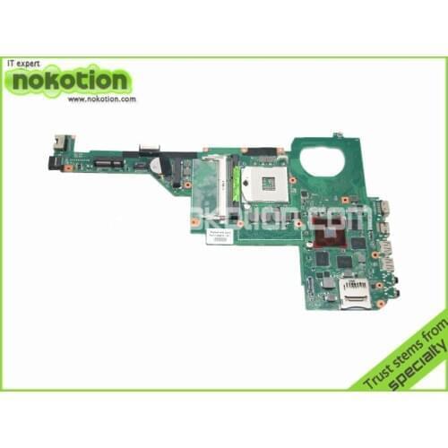 NOKOTION Laptop motherboard For Hp Pavilion dv4-5000 Intel hm77 DDR3 With GeForce GT650M 2GB Graphics 684215-001