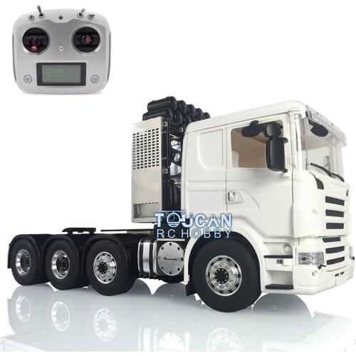 LESU 1/14 RC Metal Chassis DIY Hercul Sca Tractor Truck Cab Motor ESC Radio THZH0303-SMT2
