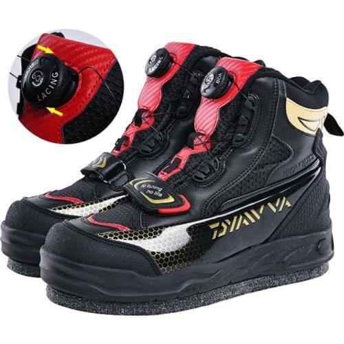 2020 New Fishing Shoes Outdoor Waders Fishing Rubber Boots For Men Breathable Anti-slip Waterproof Fly Fishing Boots 39-45