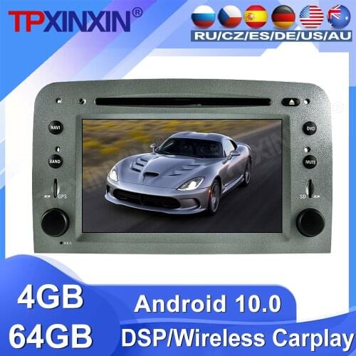 64G For Alfa Romeo 147 2005 - 2012 Android 10 Car Stereo Radio Tape Recorder video Multimedia Player GPS Navigation HD Screen