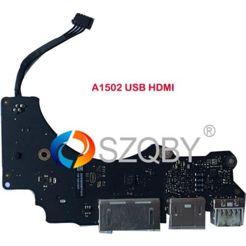 Original Used A+ A1502 I/O Board USB HDMI For Macbook Pro Retina 13" A1502 I/O Board USB HDMI Card Reader Early 2015 820-00012-A