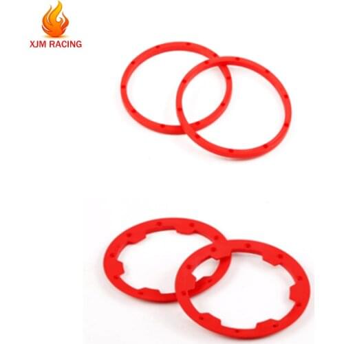 Plastic Beadlock Inner & Outside for Wheel Hub for 1/5 HPI ROFUN ROVAN KM Baja 5B TRUCK RC CAR TOYS PARTS