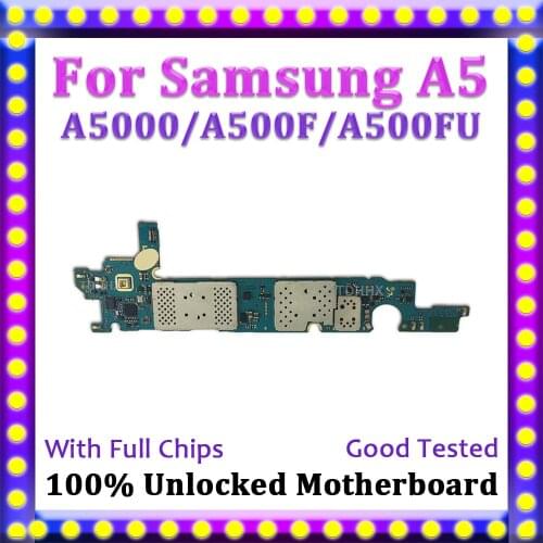 Full Unlocked Motherboard Mainboard Logic Board For Samsung Galaxy A5 A5000 A500F A500FU Motherboard With Android System
