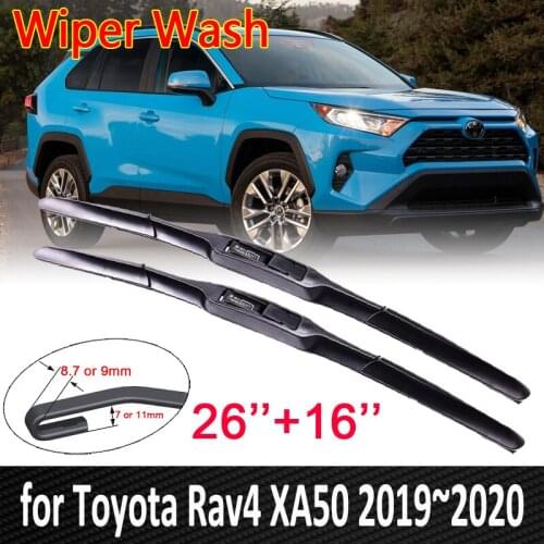 Car Wiper Blade for Toyota RAV4 XA50 2019 2020 Front Window Windscreen Windshield Wipers RAV 4 XA 50 SUV Car Accessories