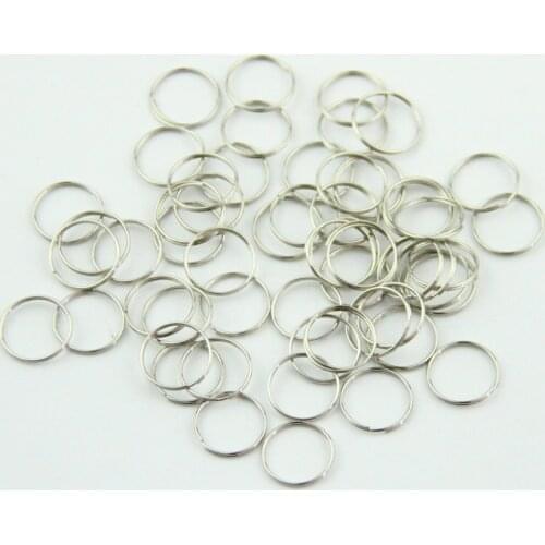 Connection Rings For Beads 11mm 300pcs/Lot Metal Hoops Chromium Or Golden Color Metal Rings