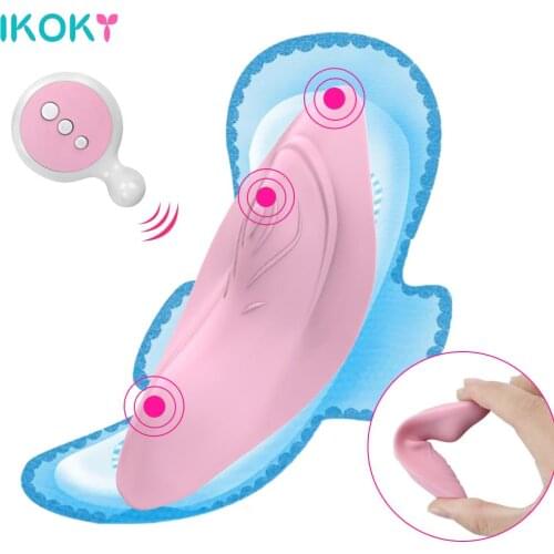 Invisible Vibrating Egg Clitoral Stimulator Panty Vibrator Sex Toys for Woman Wireless Remote Control Portable