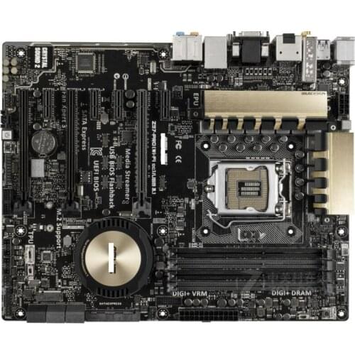 Asus Z97-PRO(WiFi ac)/USB3.1 Desktop Motherboard Socket LGA 1150 i7 i5 i3 DDR3 SATA3 USB3.0 USED mainboard