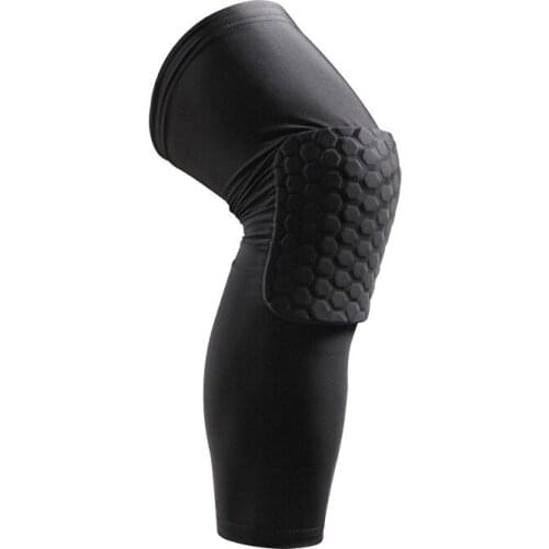1 PC Honeycomb Safety Training Elastic Elbow Kneepad Protective Gear Knee Support Pad Breathable Knee Brace Basketball Volleyba