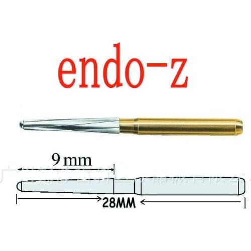 10pcs 25MM Dental Products Carbide Tungsten Bone Cutters Endo Z Polishing Bur Drill Tooth Treatment Lab Instrument