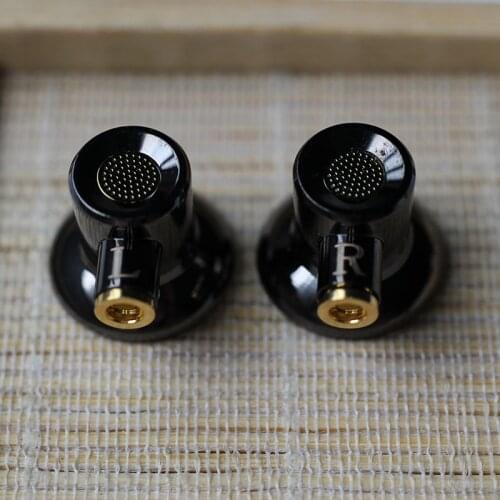 15.4mm MX500 Earphones DIY Pure Copper Shell Case MMCX Pin Flat Earphones Shell Metal Case