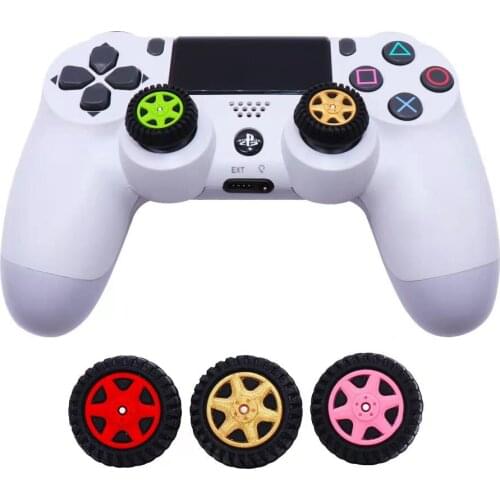 JCD 20 Pcs Suitable For PS5 Gamepad Rocker Cap Ps3/Xbox One Wheel Cap Xbox Series X Protective Silicone Cap PS4