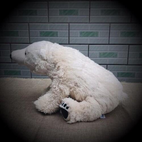 2019 Polar Bear Plush Toys Simulation Giant Squid Stuffed Toys Cute Animal Plush Dolls for Kids Boys Girls Gifts