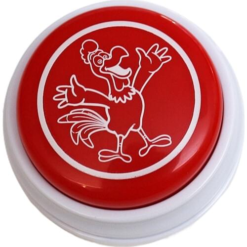 4pcs/set Funny animal sound buzzer button for children learning Talking push animal easy sounds buttons M10