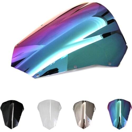 ALLGT Motorcycle Front Windshield Windscreen for Yamaha FZ6S 2003 2004 2005 2006 2007 2008