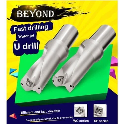 BEYOND Drill 2D 3D 4D 5D 13MM-40MM Bit U Drilling Indexable Carbide Inserts Tools CNC Lathe 13 14 15 16 17 18 19 20 21 22 23 24