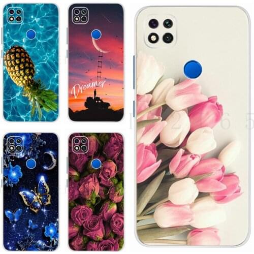 For Xiaomi Redmi 9C NFC Case Soft Slim Fundas Cute Painted Cover For Xiaomi Redmi 9C 9 C Phone Cases Redmi9C Case Bumper 6.53