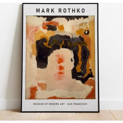 Home Decor Canvas Hd Print Mark Rothko Posters Painting Abstract Modern Wall Art Minimalism Living Room Modular Picture